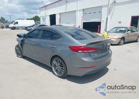 2018 Hyundai Elantra Se из США, поврежденный, VIN 5NPD74LF1JH310506